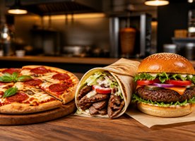 Lokal gastronomiczny gotowy na klientów - pizza, kebab, burger